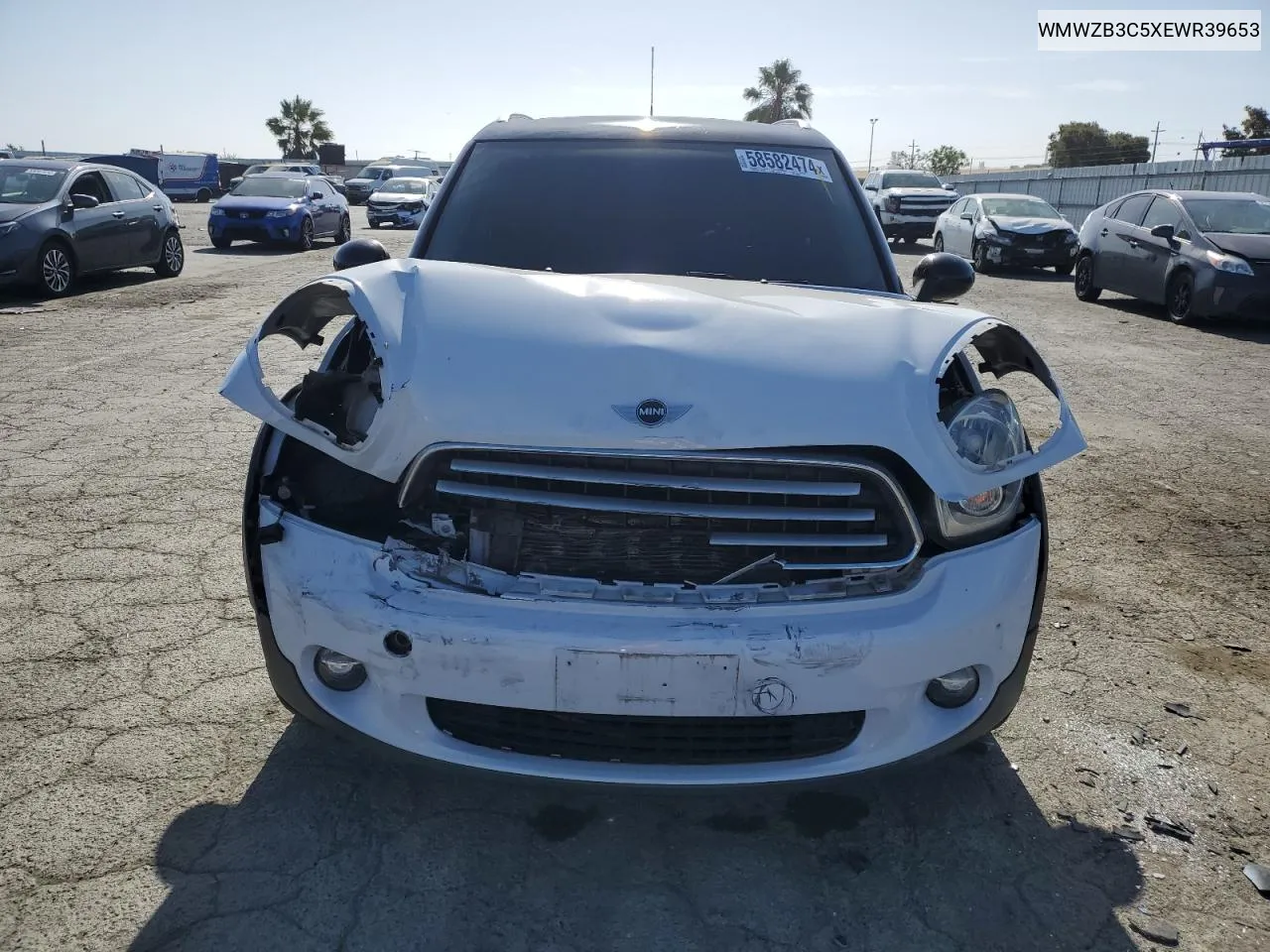 2014 Mini Cooper Countryman VIN: WMWZB3C5XEWR39653 Lot: 58582474