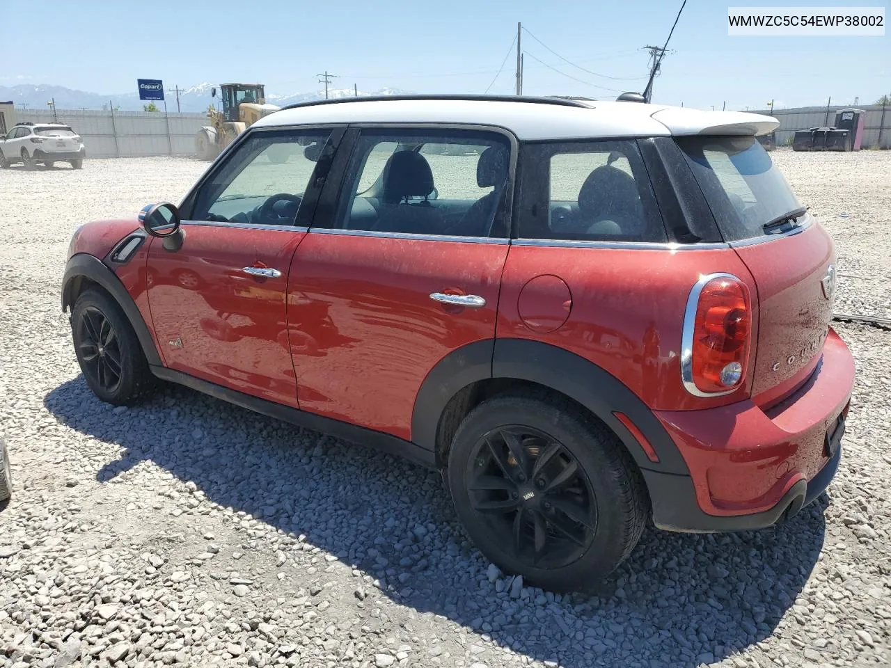 WMWZC5C54EWP38002 2014 Mini Cooper S Countryman