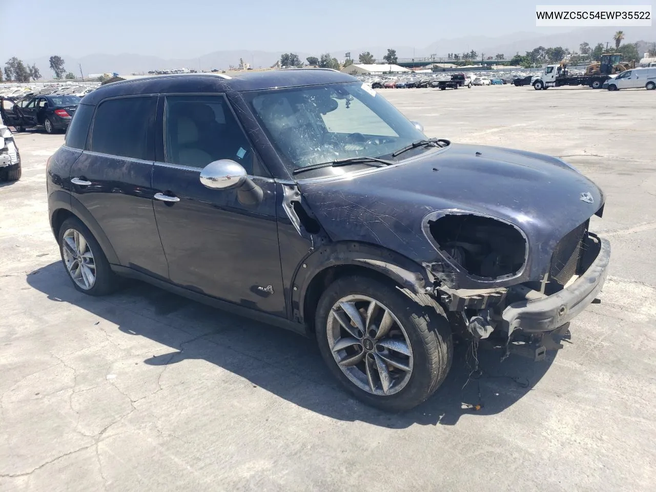 2014 Mini Cooper S Countryman VIN: WMWZC5C54EWP35522 Lot: 61344624