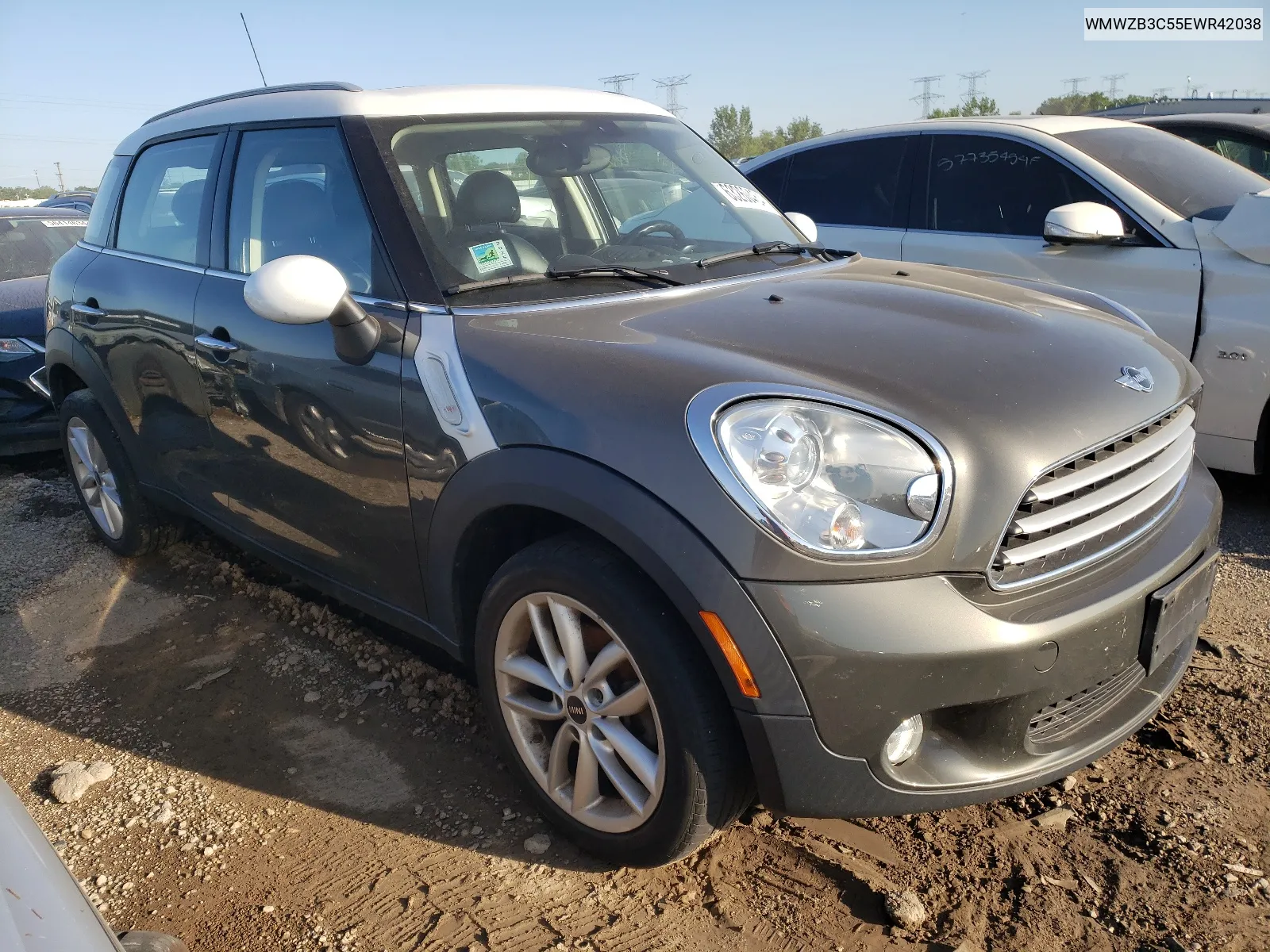 2014 Mini Cooper Countryman VIN: WMWZB3C55EWR42038 Lot: 63260464