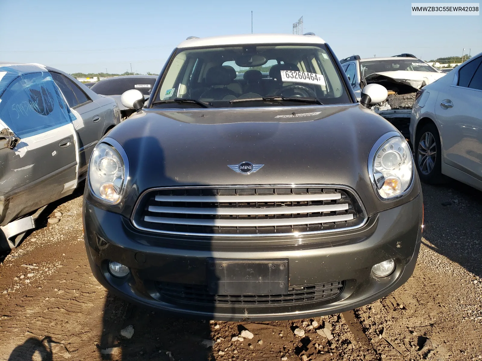 2014 Mini Cooper Countryman VIN: WMWZB3C55EWR42038 Lot: 63260464