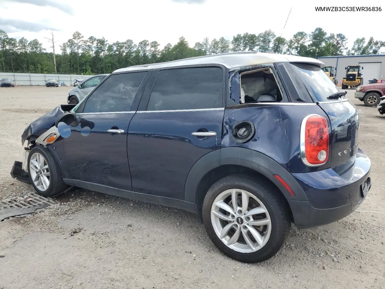 2014 Mini Cooper Countryman VIN: WMWZB3C53EWR36836 Lot: 63813524