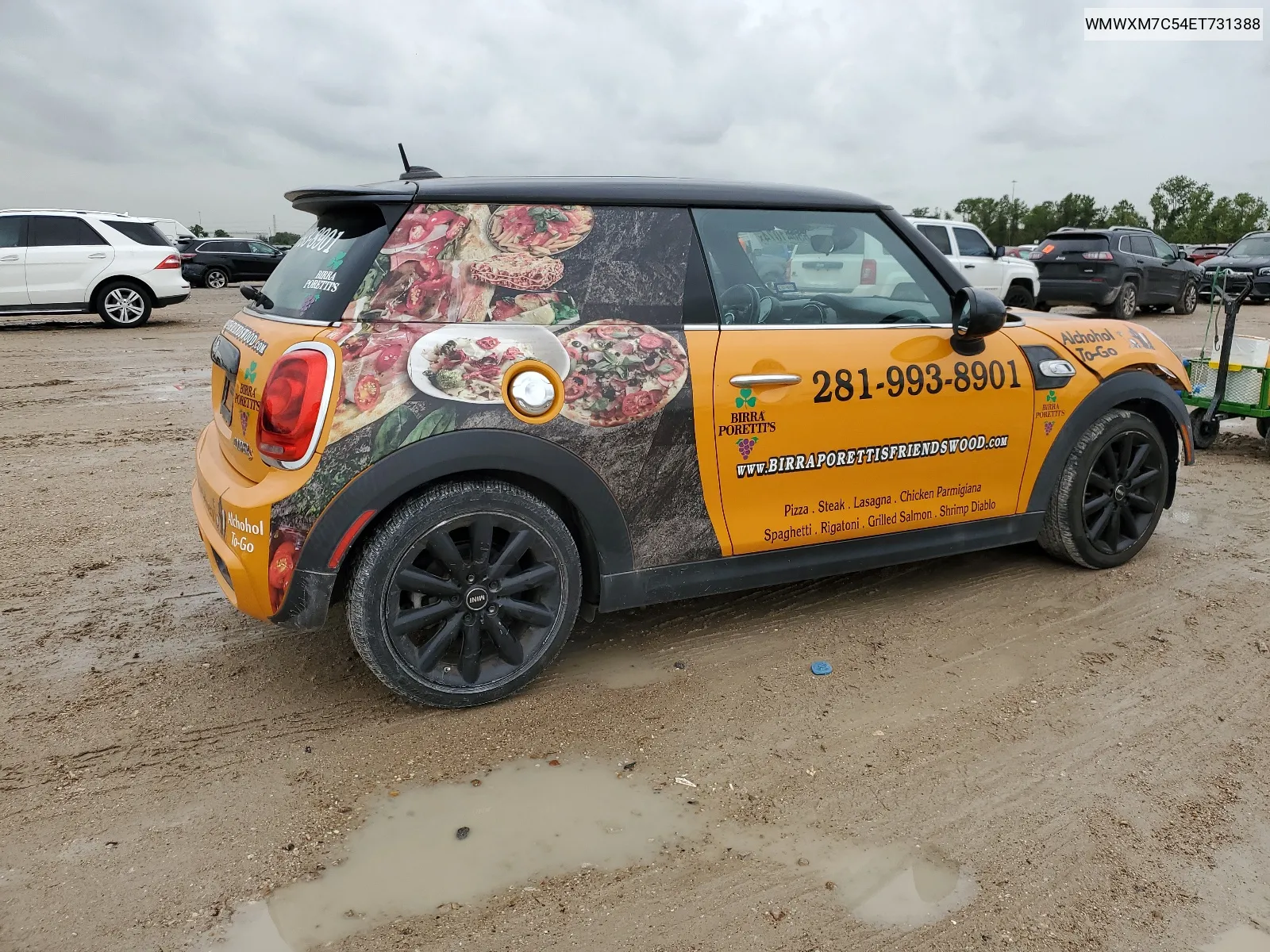 2014 Mini Cooper S VIN: WMWXM7C54ET731388 Lot: 65041074