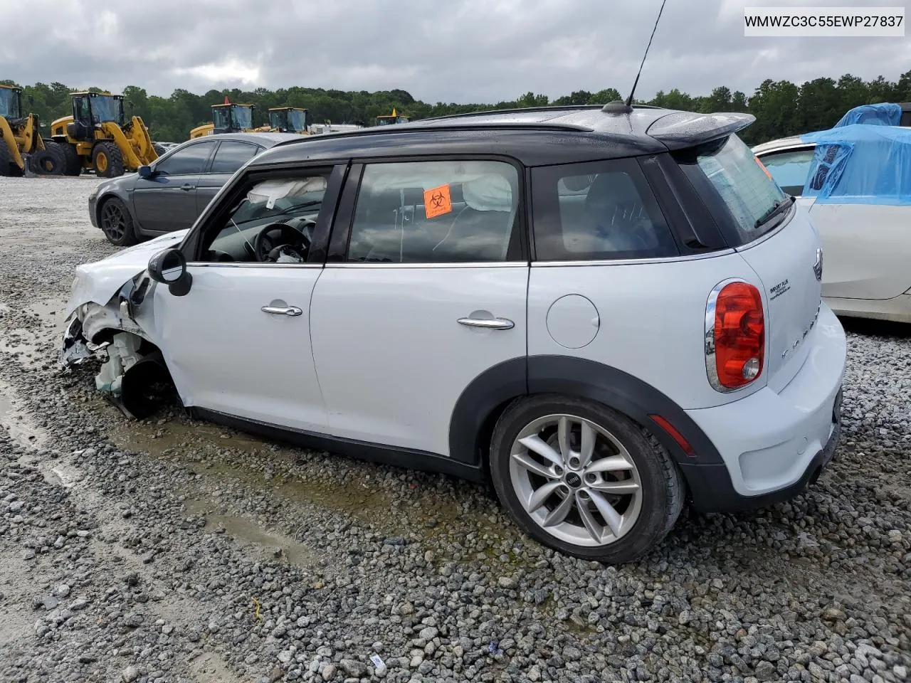 2014 Mini Cooper S Countryman VIN: WMWZC3C55EWP27837 Lot: 65706594