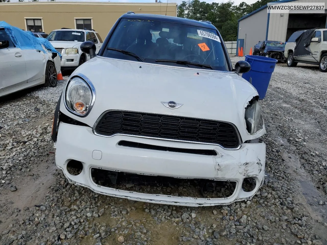 2014 Mini Cooper S Countryman VIN: WMWZC3C55EWP27837 Lot: 65706594