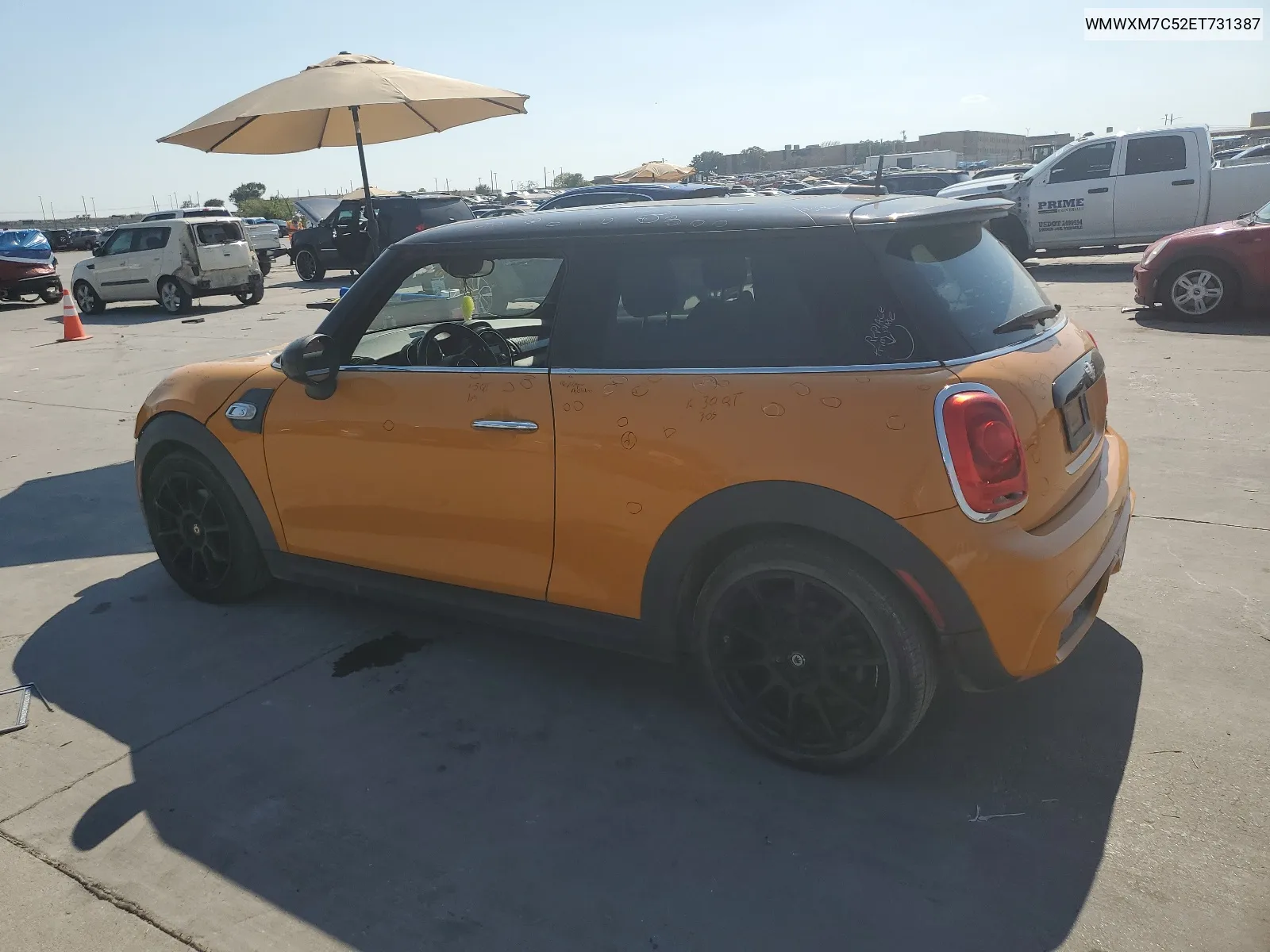 2014 Mini Cooper S VIN: WMWXM7C52ET731387 Lot: 66885124