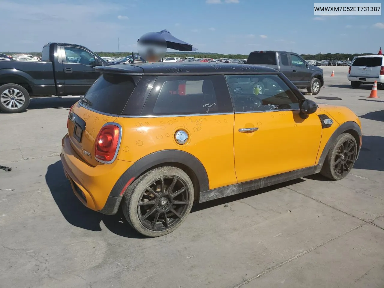 2014 Mini Cooper S VIN: WMWXM7C52ET731387 Lot: 66885124