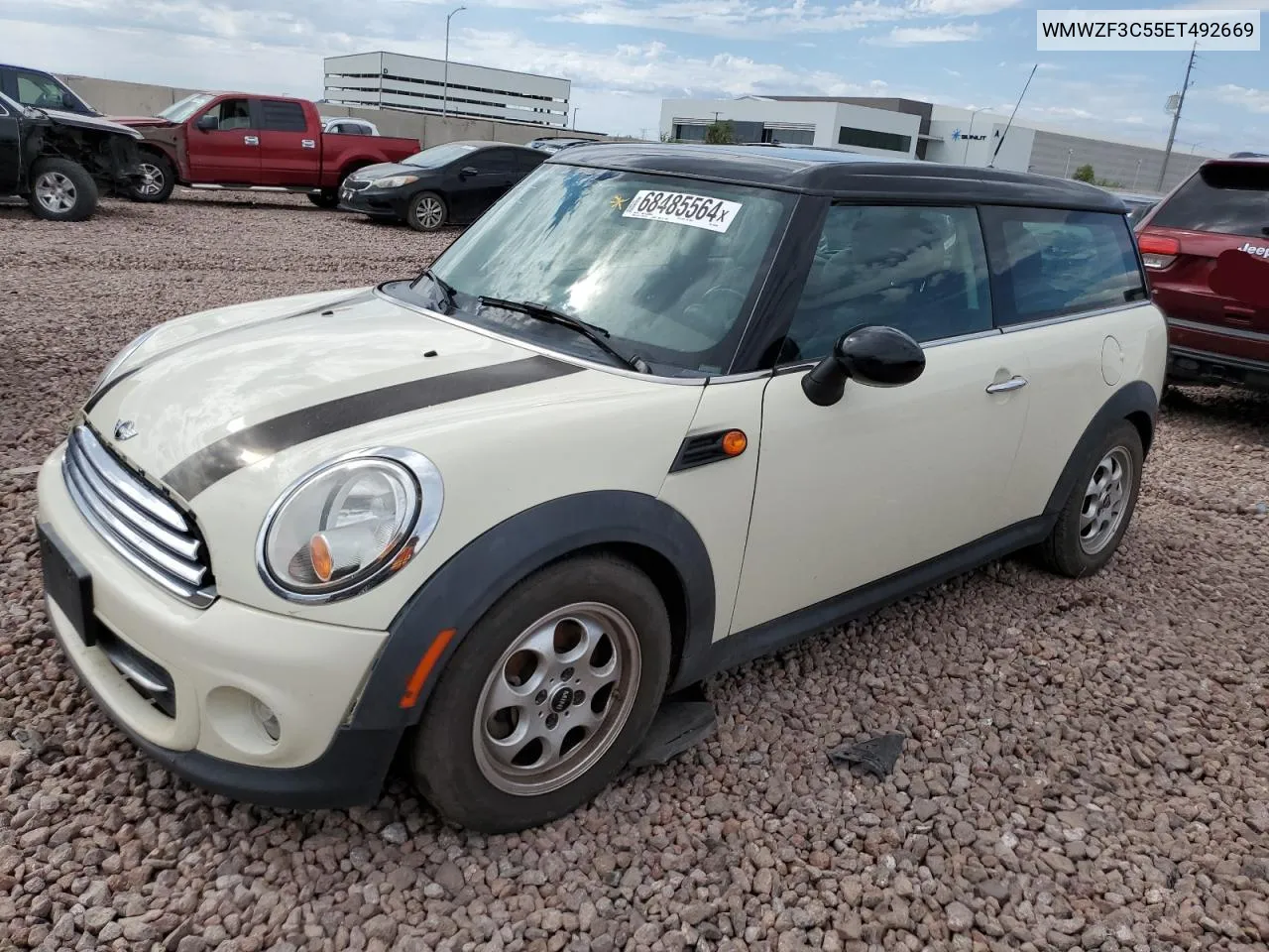 WMWZF3C55ET492669 2014 Mini Cooper Clubman