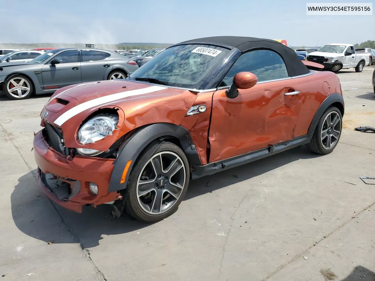 WMWSY3C54ET595156 2014 Mini Cooper Roadster S