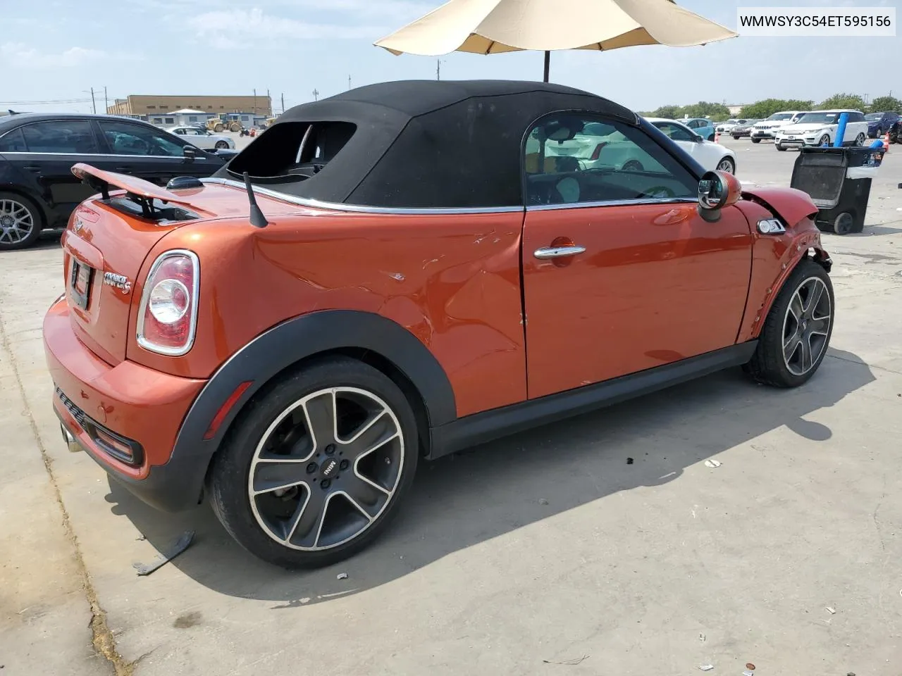 WMWSY3C54ET595156 2014 Mini Cooper Roadster S