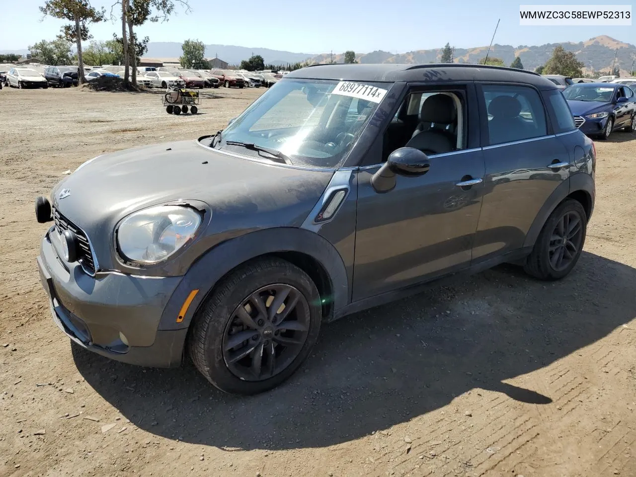 2014 Mini Cooper S Countryman VIN: WMWZC3C58EWP52313 Lot: 68977114