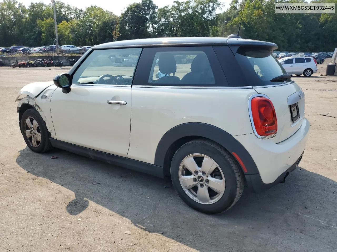 2014 Mini Cooper VIN: WMWXM5C53ET932445 Lot: 69420674