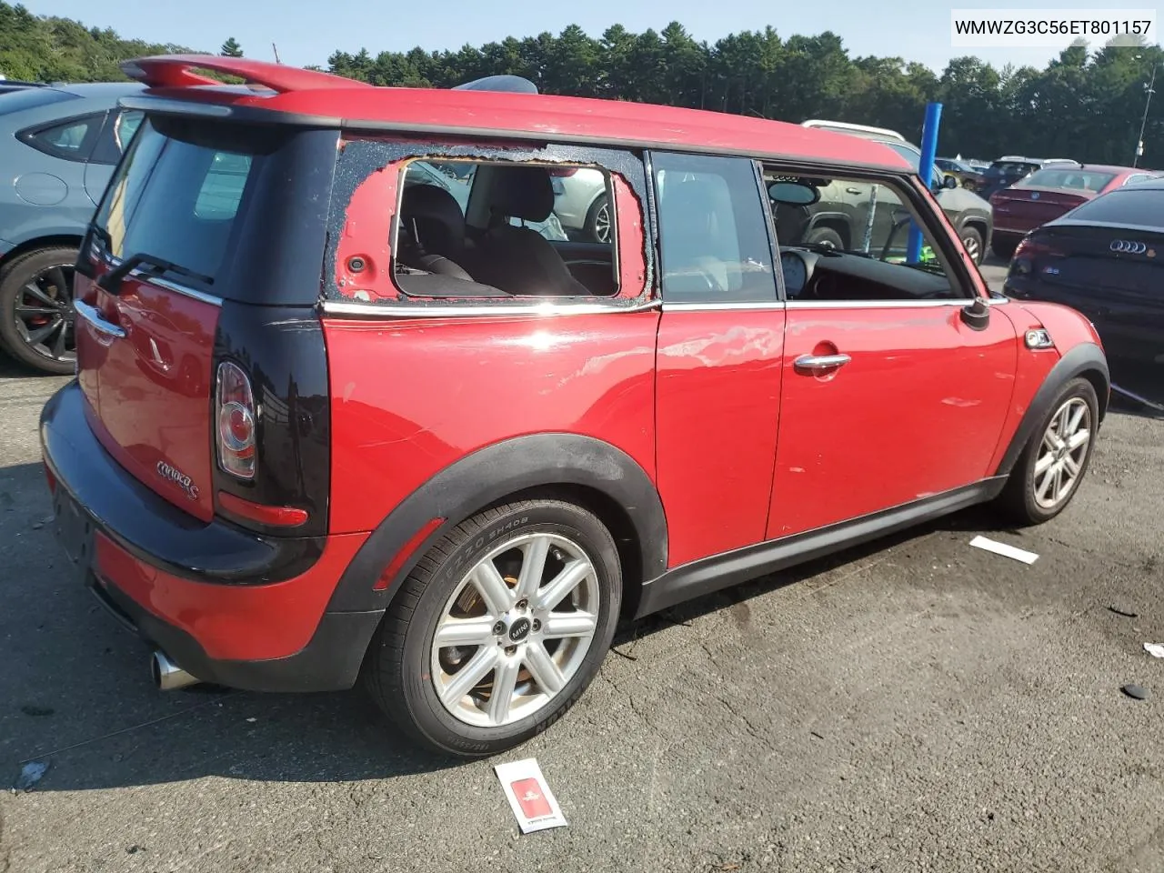 2014 Mini Cooper S Clubman VIN: WMWZG3C56ET801157 Lot: 70228624