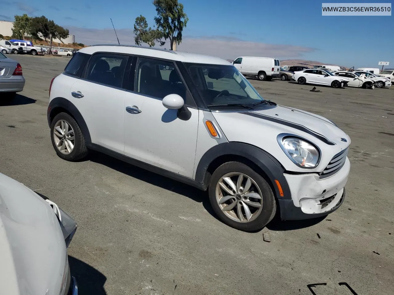 2014 Mini Cooper Countryman VIN: WMWZB3C56EWR36510 Lot: 70629934