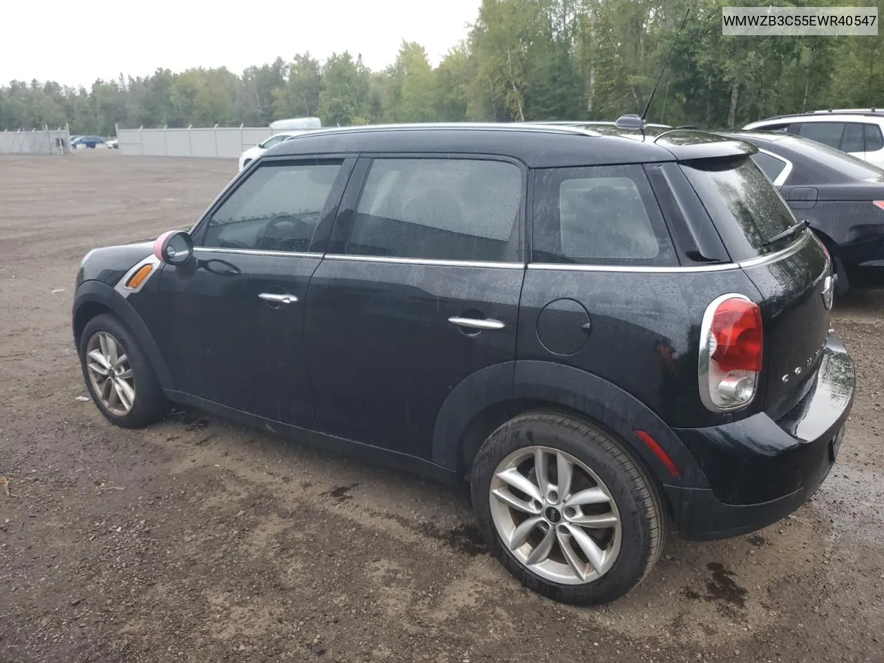 WMWZB3C55EWR40547 2014 Mini Cooper Countryman