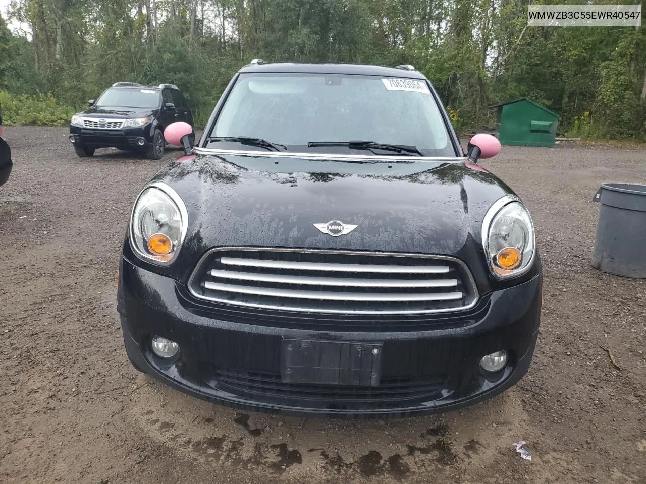 2014 Mini Cooper Countryman VIN: WMWZB3C55EWR40547 Lot: 70639064