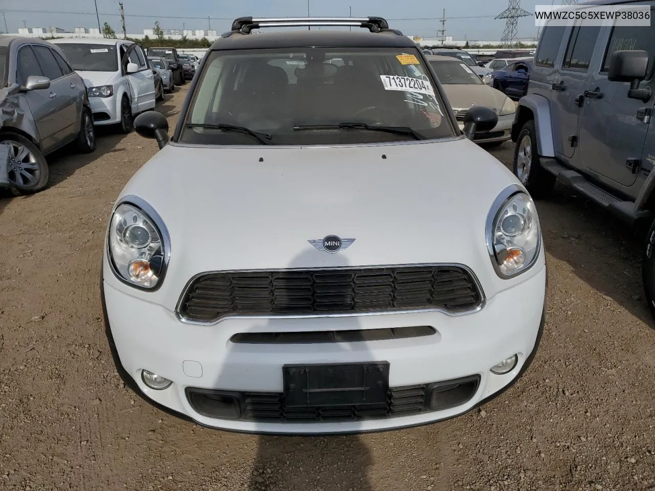 2014 Mini Cooper S Countryman VIN: WMWZC5C5XEWP38036 Lot: 71372204