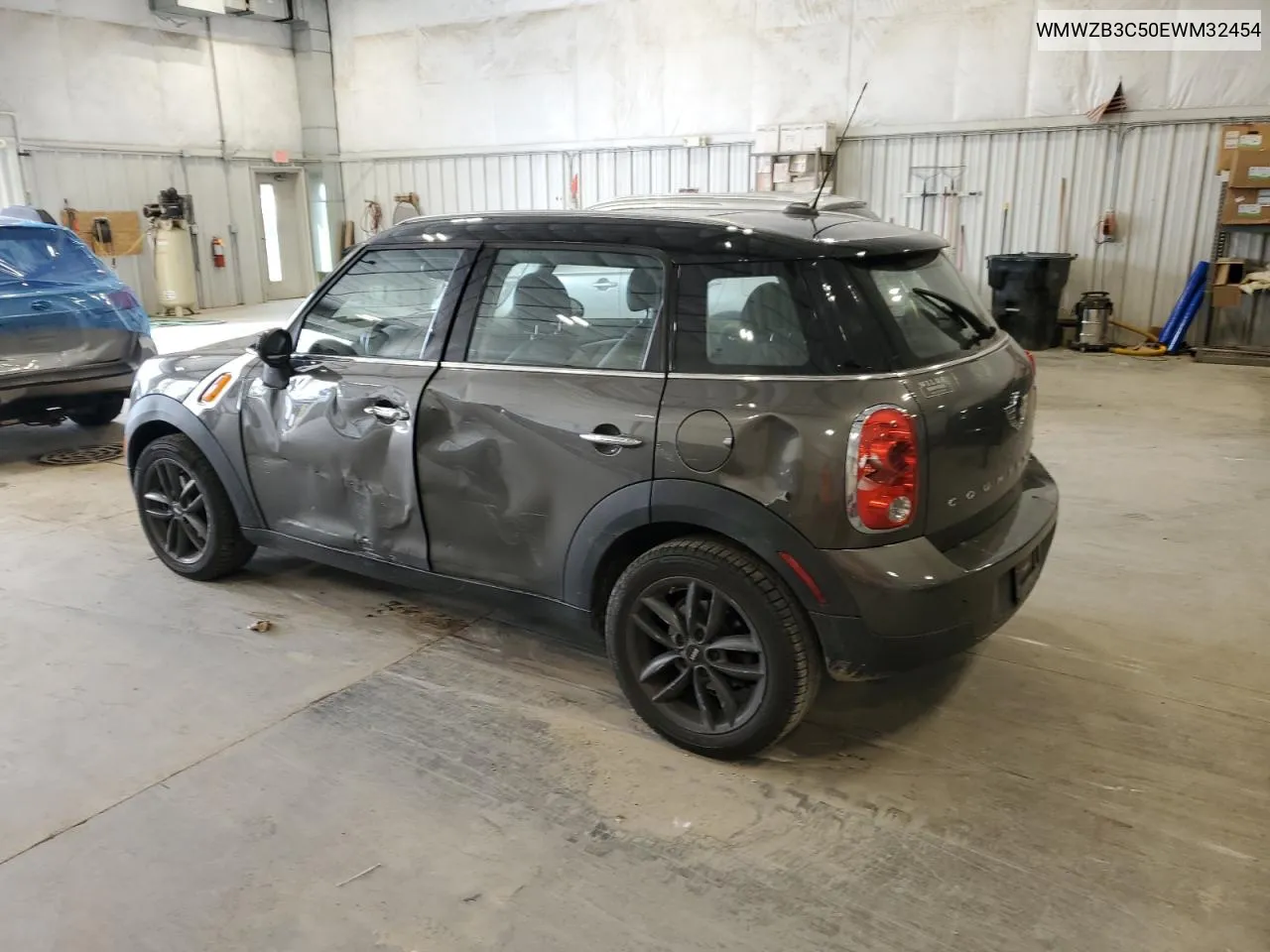 2014 Mini Cooper Countryman VIN: WMWZB3C50EWM32454 Lot: 72691764