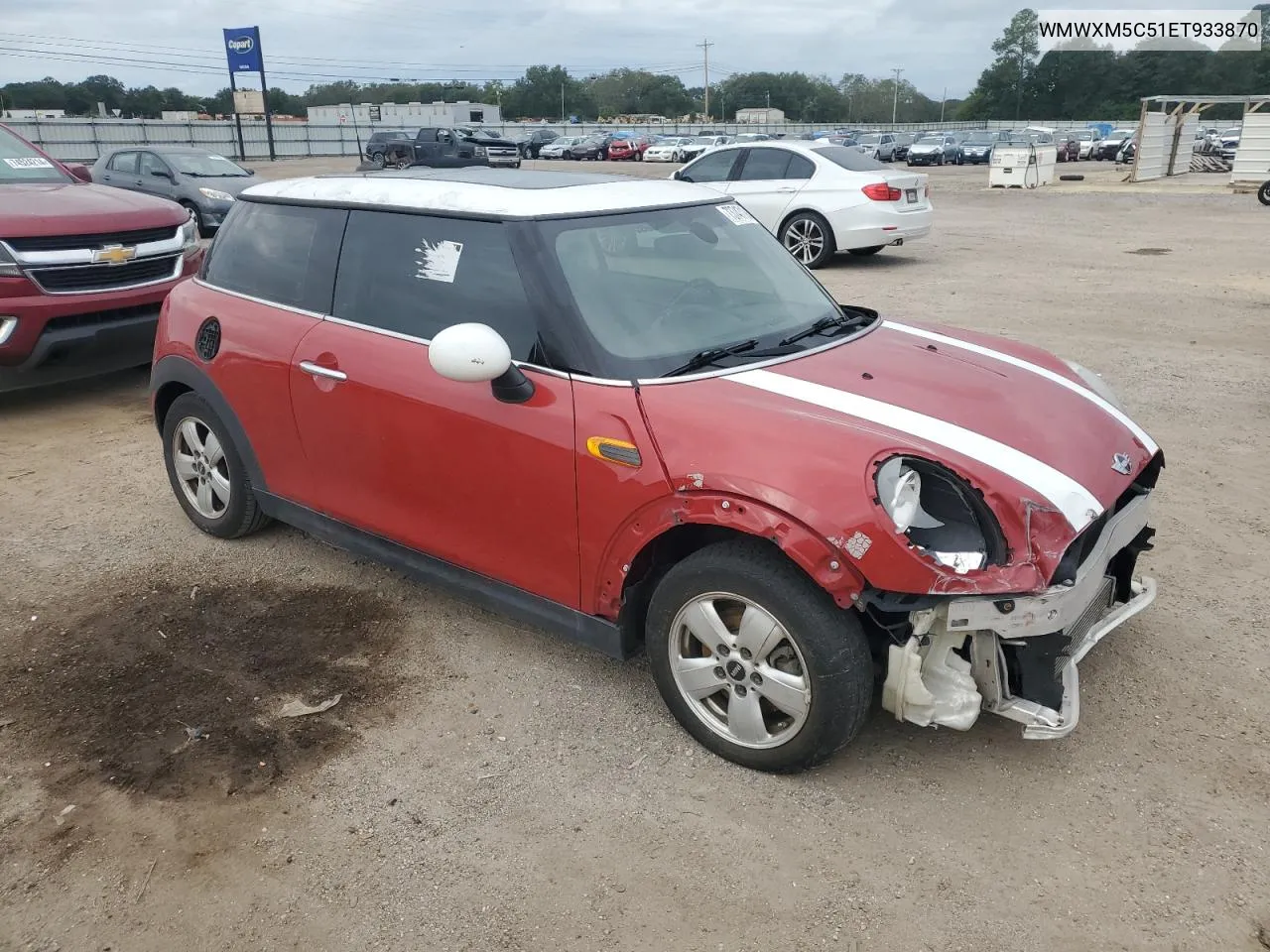 2014 Mini Cooper VIN: WMWXM5C51ET933870 Lot: 73747194