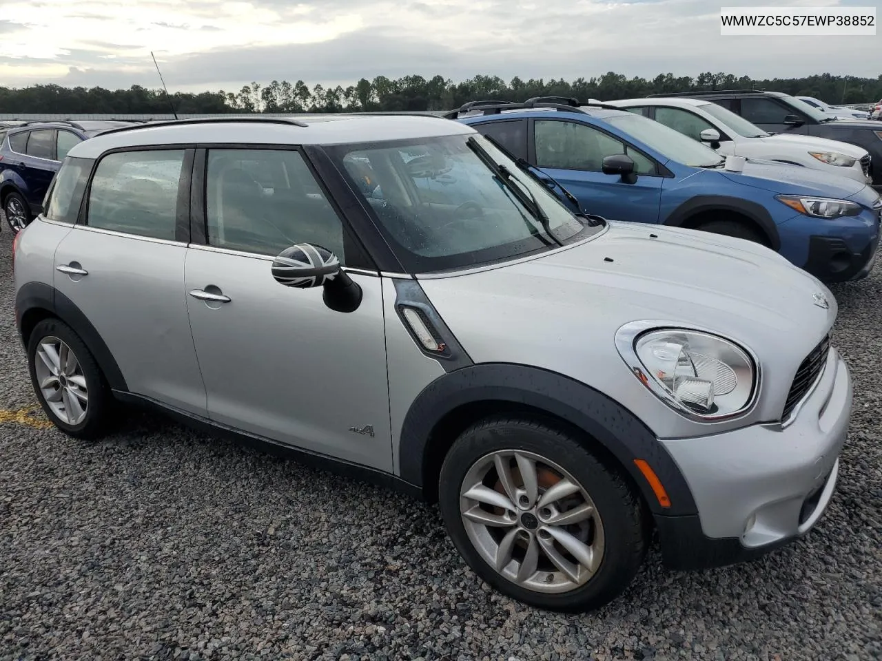 2014 Mini Cooper S Countryman VIN: WMWZC5C57EWP38852 Lot: 73787874