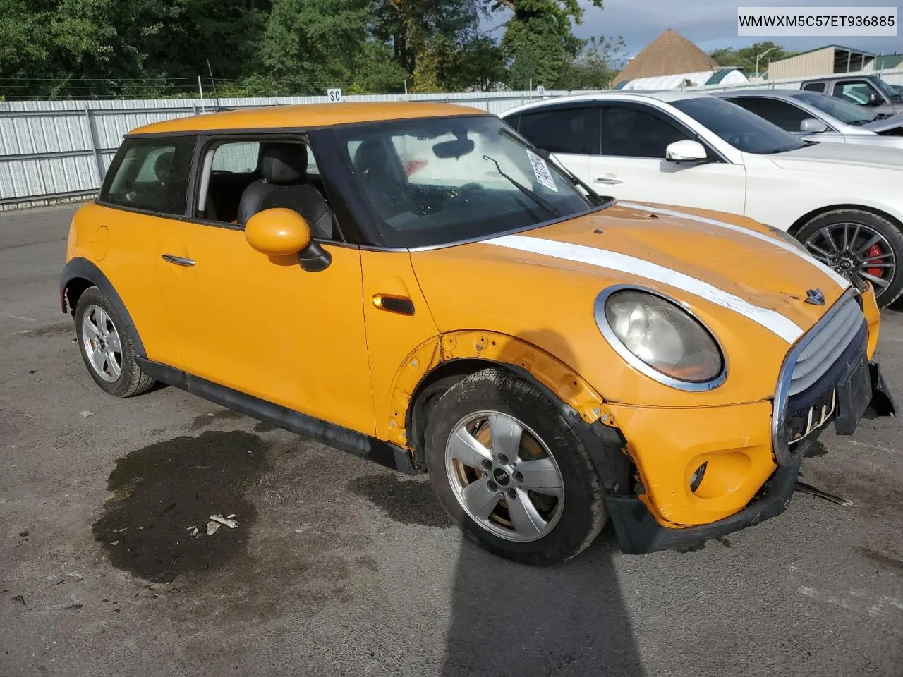 2014 Mini Cooper VIN: WMWXM5C57ET936885 Lot: 74031804