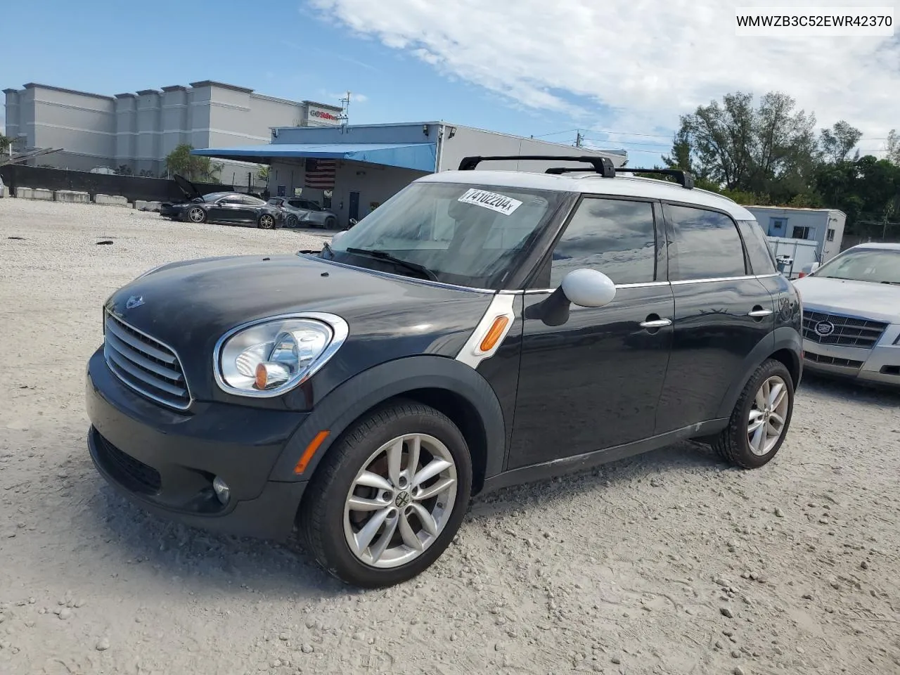 2014 Mini Cooper Countryman VIN: WMWZB3C52EWR42370 Lot: 74102204