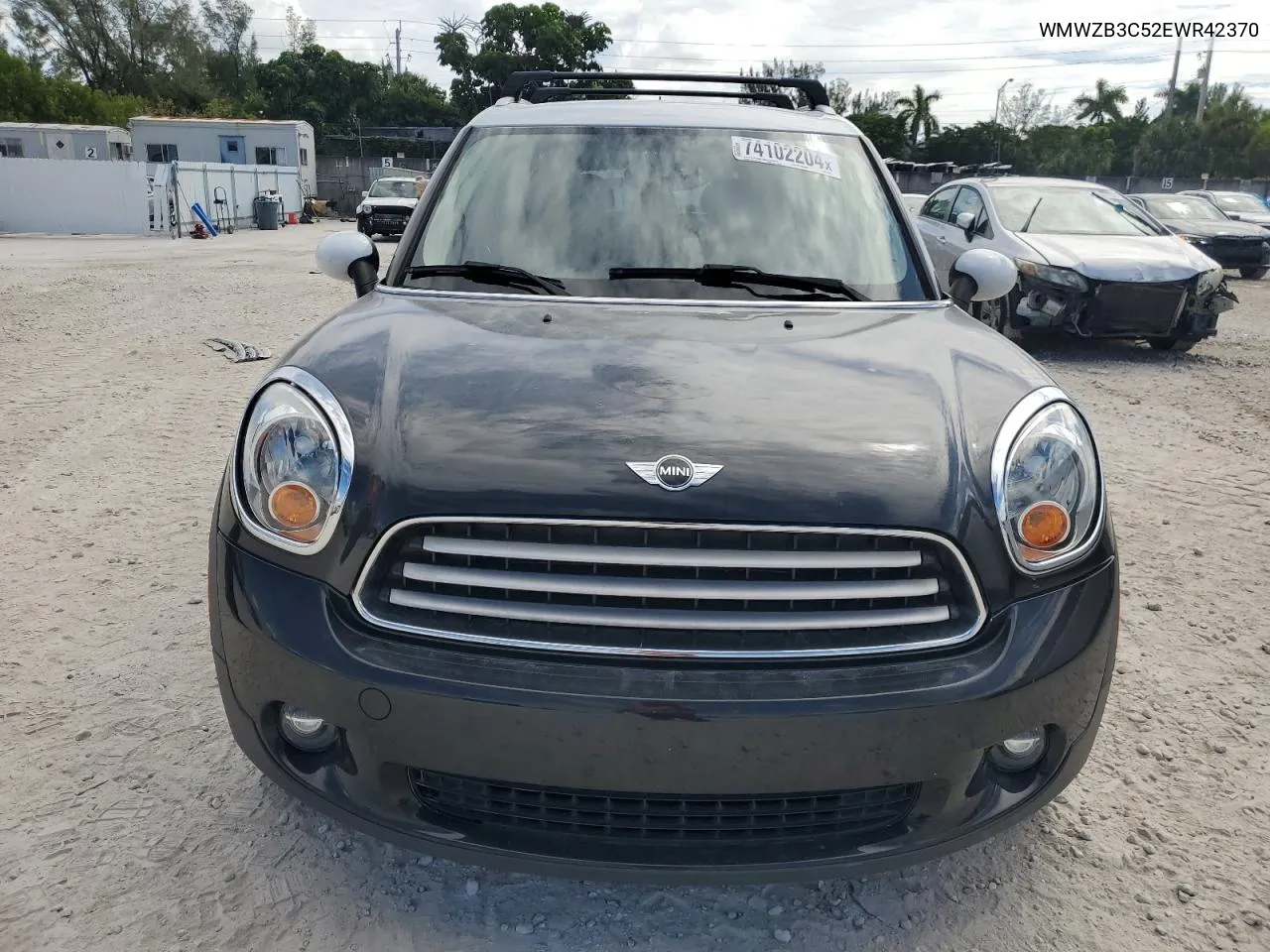 2014 Mini Cooper Countryman VIN: WMWZB3C52EWR42370 Lot: 74102204