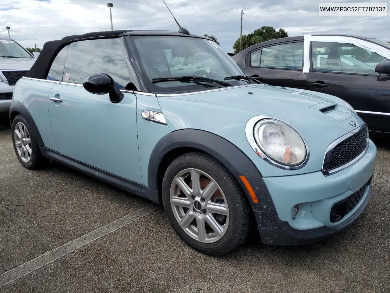 2014 Mini Cooper S VIN: WMWZP3C52ET707132 Lot: 74383834