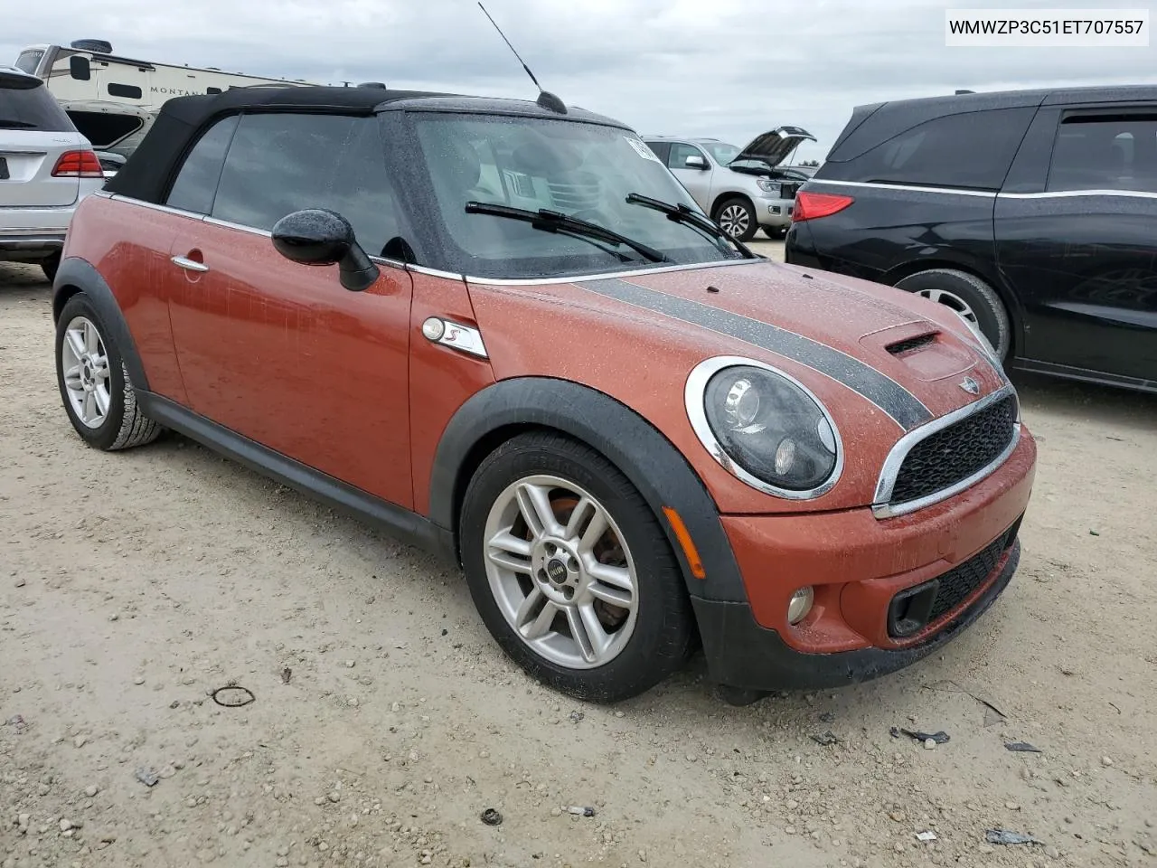 2014 Mini Cooper S VIN: WMWZP3C51ET707557 Lot: 74566644