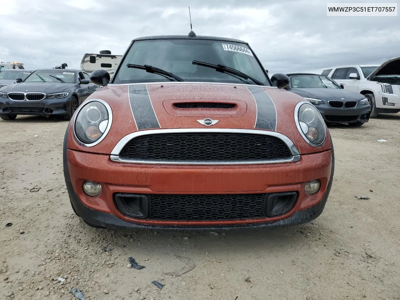 2014 Mini Cooper S VIN: WMWZP3C51ET707557 Lot: 74566644