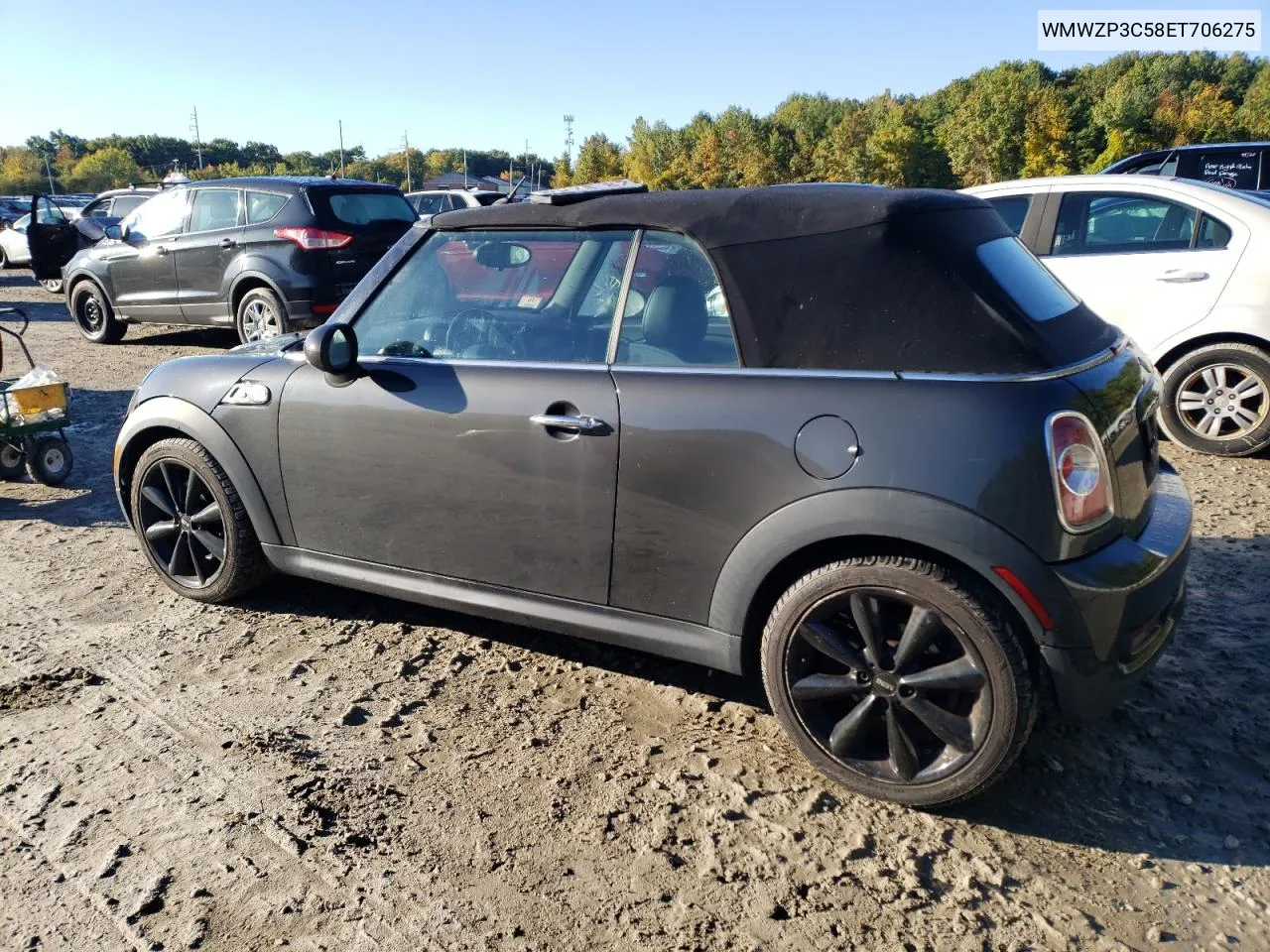 2014 Mini Cooper S VIN: WMWZP3C58ET706275 Lot: 74646924