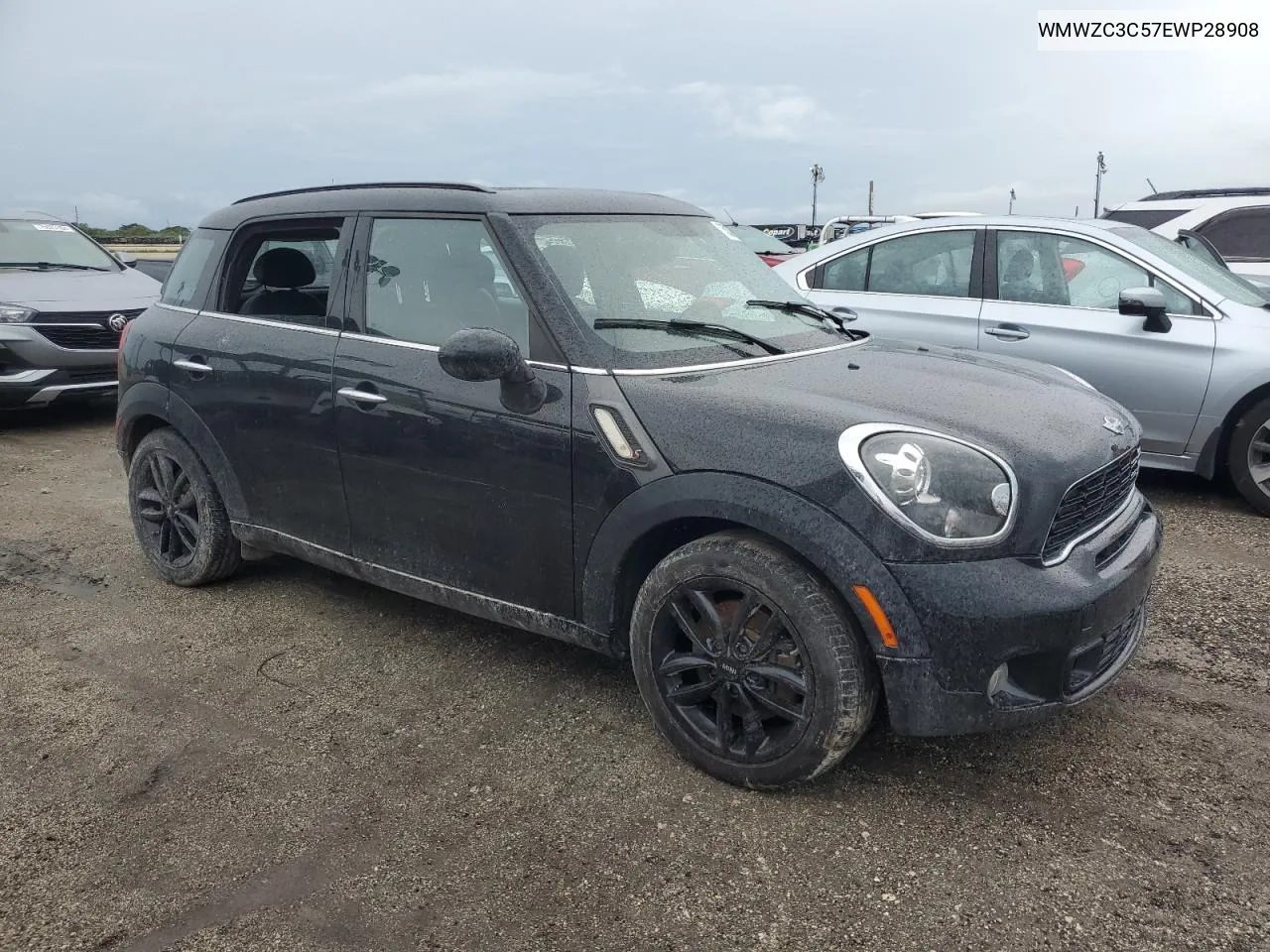 2014 Mini Cooper S Countryman VIN: WMWZC3C57EWP28908 Lot: 75030344