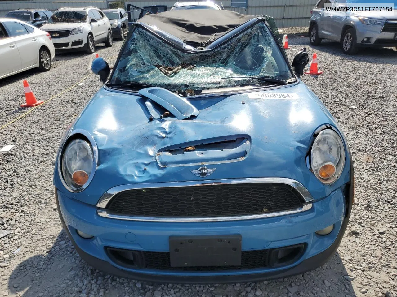 2014 Mini Cooper S VIN: WMWZP3C51ET707154 Lot: 75063964