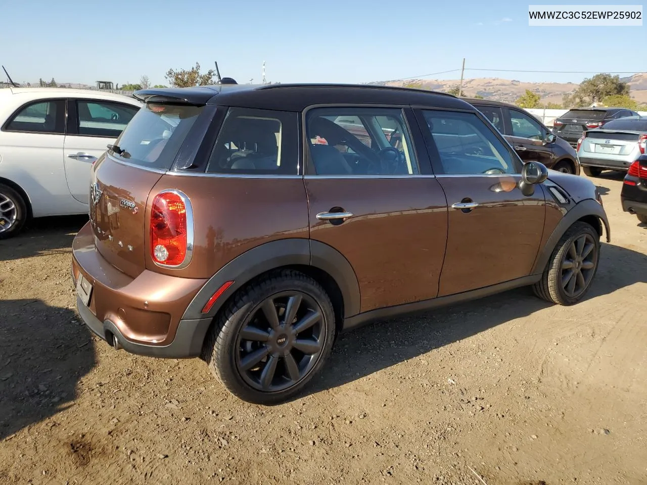 2014 Mini Cooper S Countryman VIN: WMWZC3C52EWP25902 Lot: 75248444