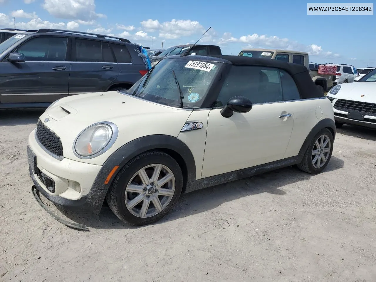 WMWZP3C54ET298342 2014 Mini Cooper S