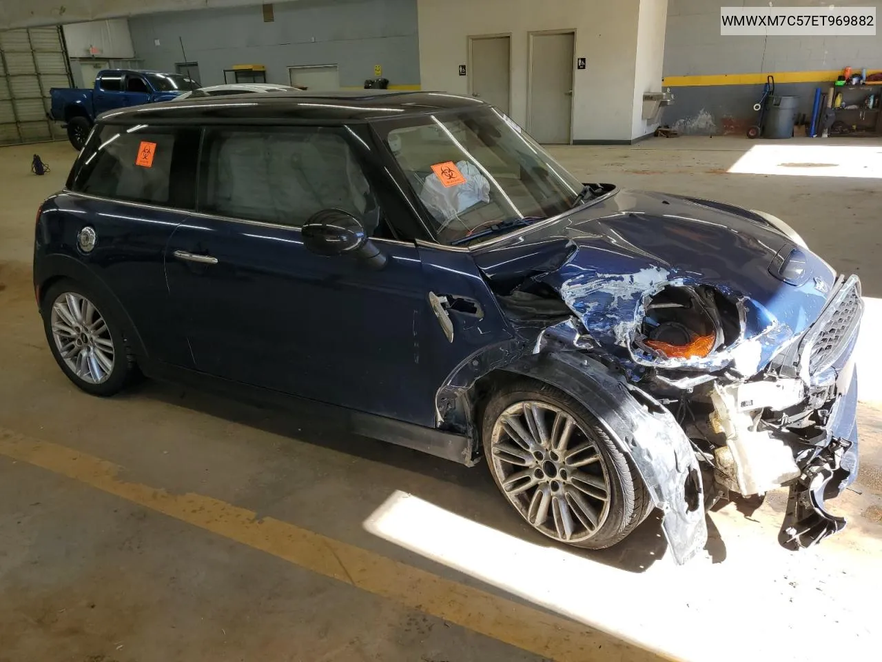 2014 Mini Cooper S VIN: WMWXM7C57ET969882 Lot: 75368254