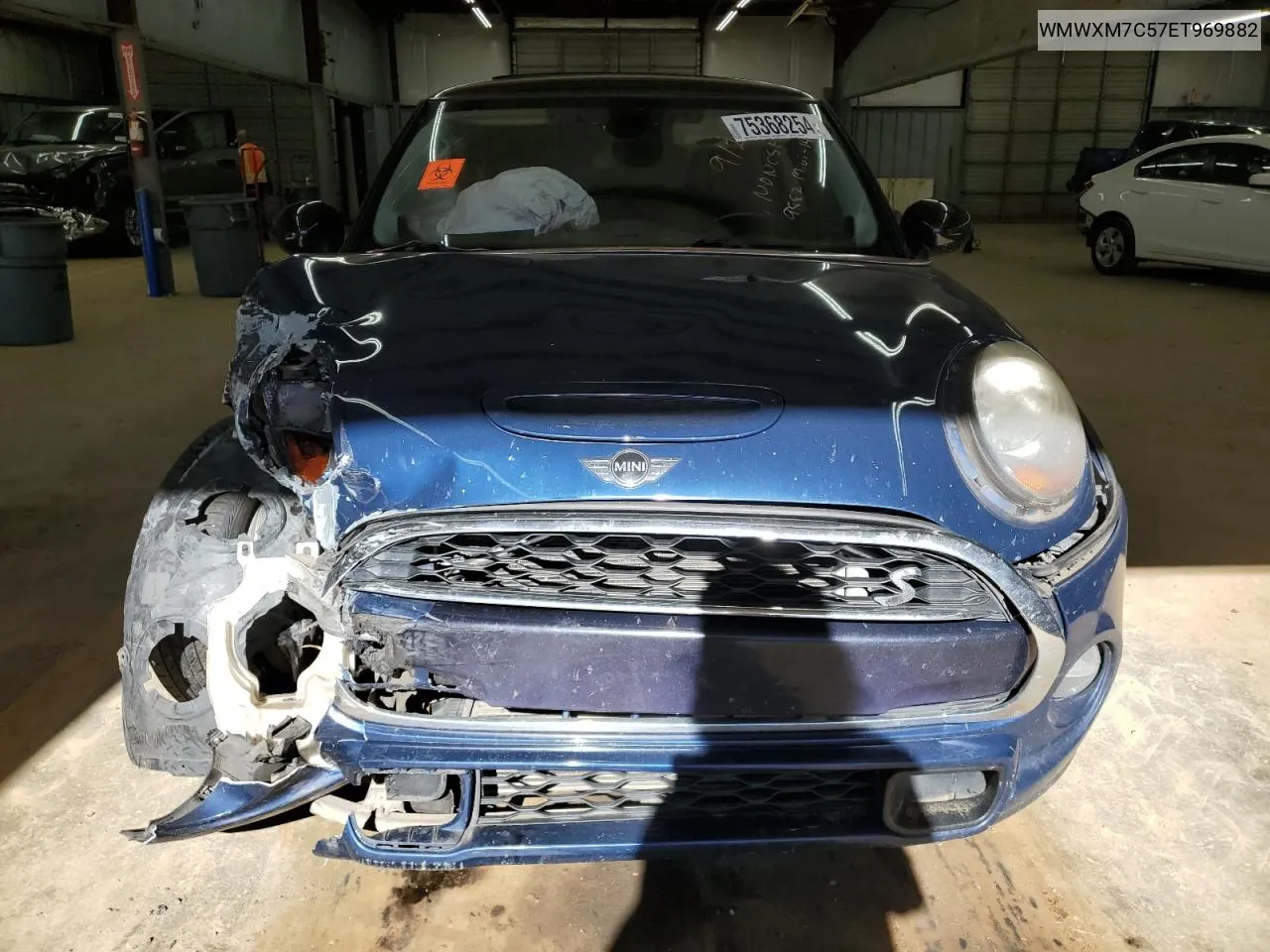 2014 Mini Cooper S VIN: WMWXM7C57ET969882 Lot: 75368254