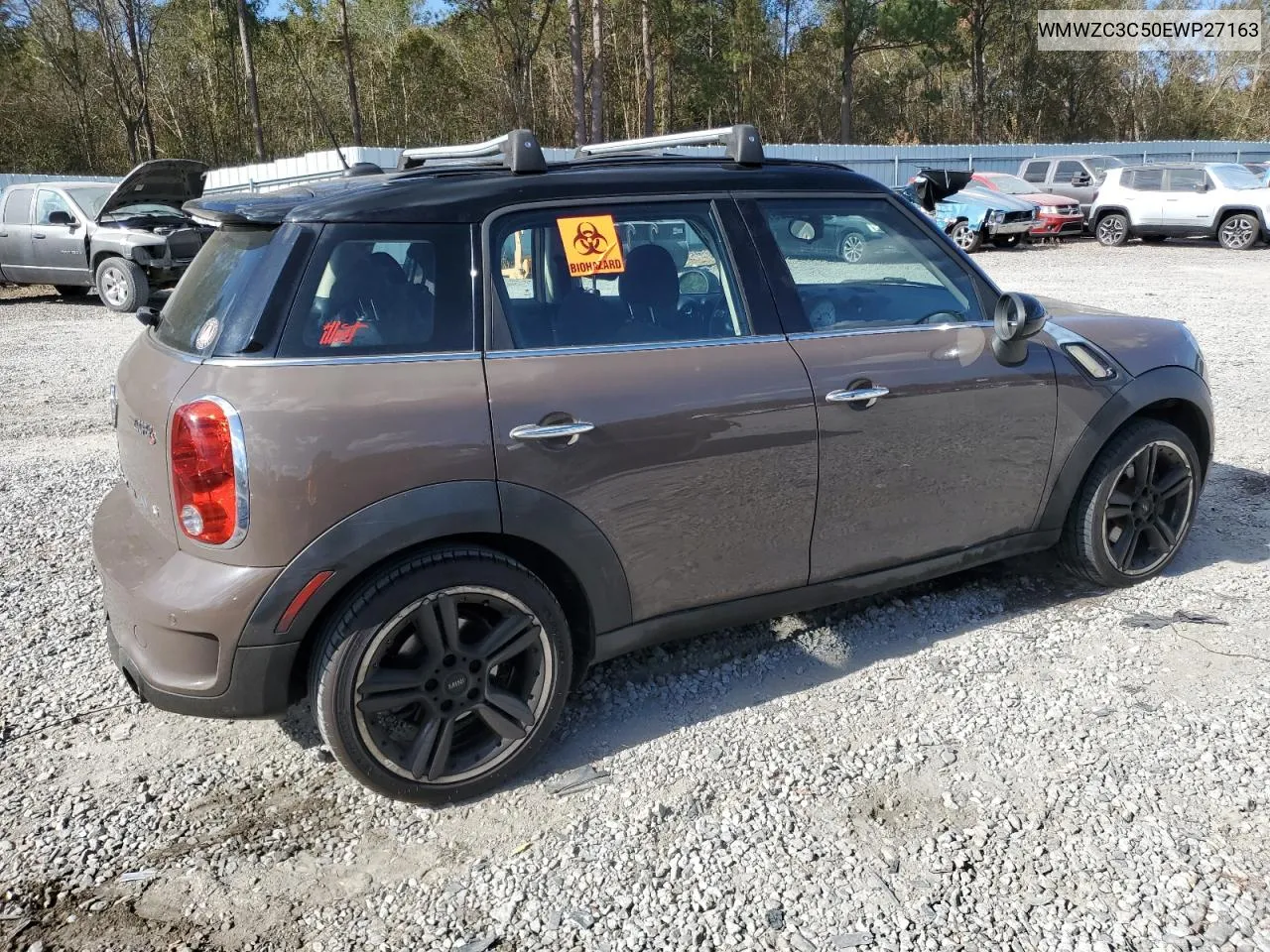 2014 Mini Cooper S Countryman VIN: WMWZC3C50EWP27163 Lot: 75409724