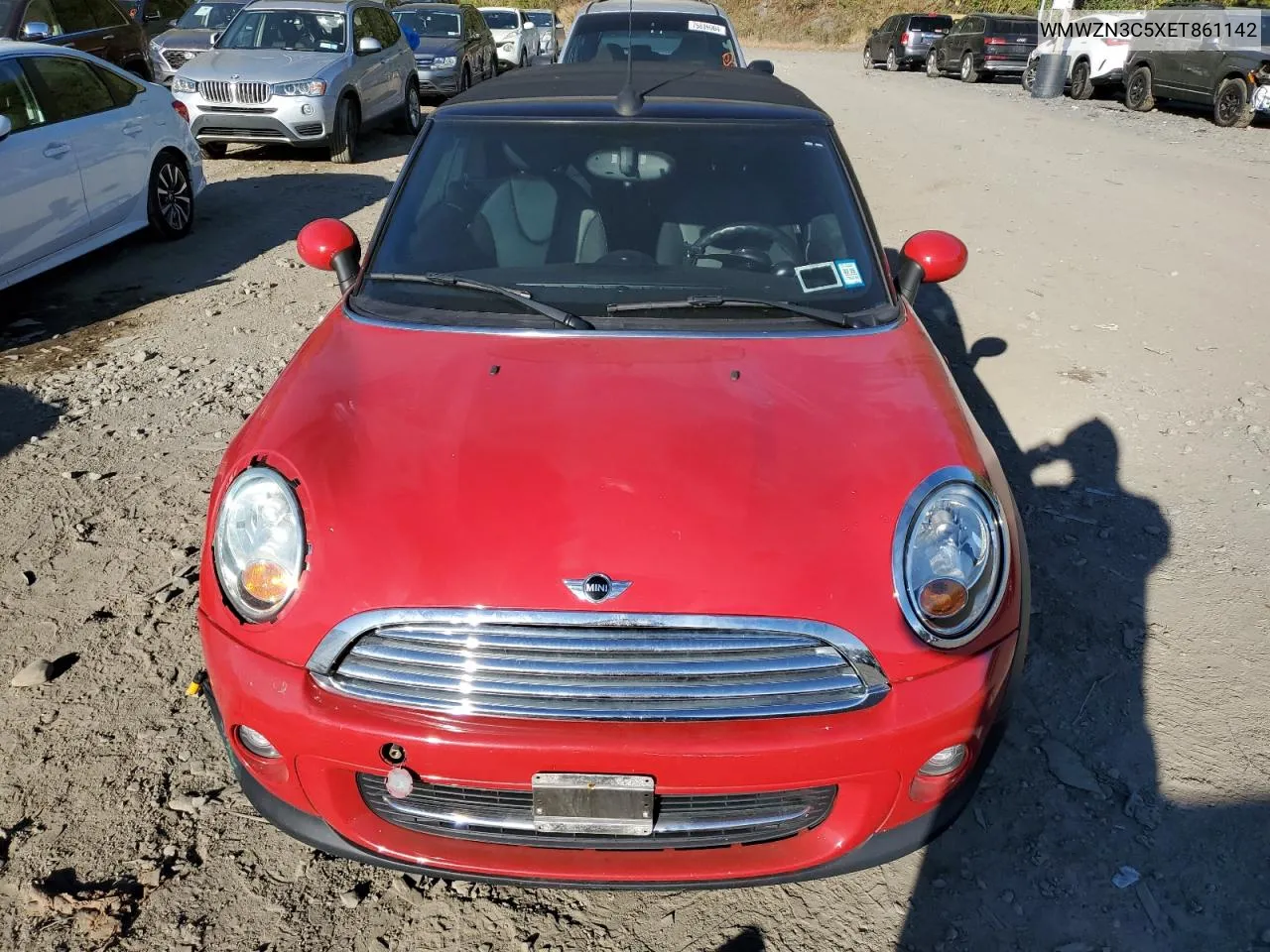 2014 Mini Cooper VIN: WMWZN3C5XET861142 Lot: 75665764