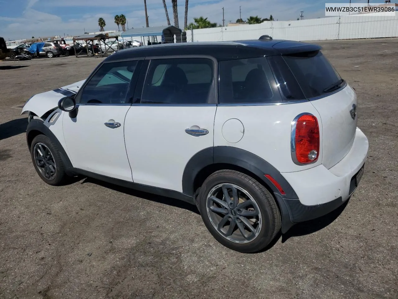 2014 Mini Cooper Countryman VIN: WMWZB3C51EWR39086 Lot: 75666514