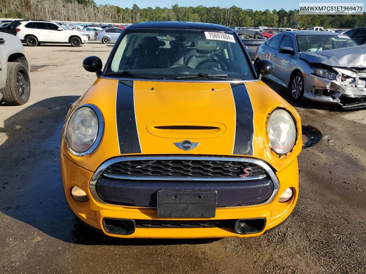 2014 Mini Cooper S VIN: WMWXM7C51ET969473 Lot: 75697804