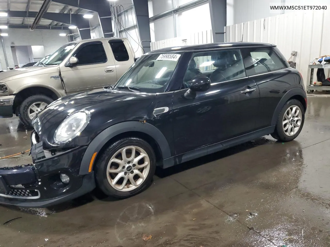 2014 Mini Cooper VIN: WMWXM5C51ET972040 Lot: 75998584