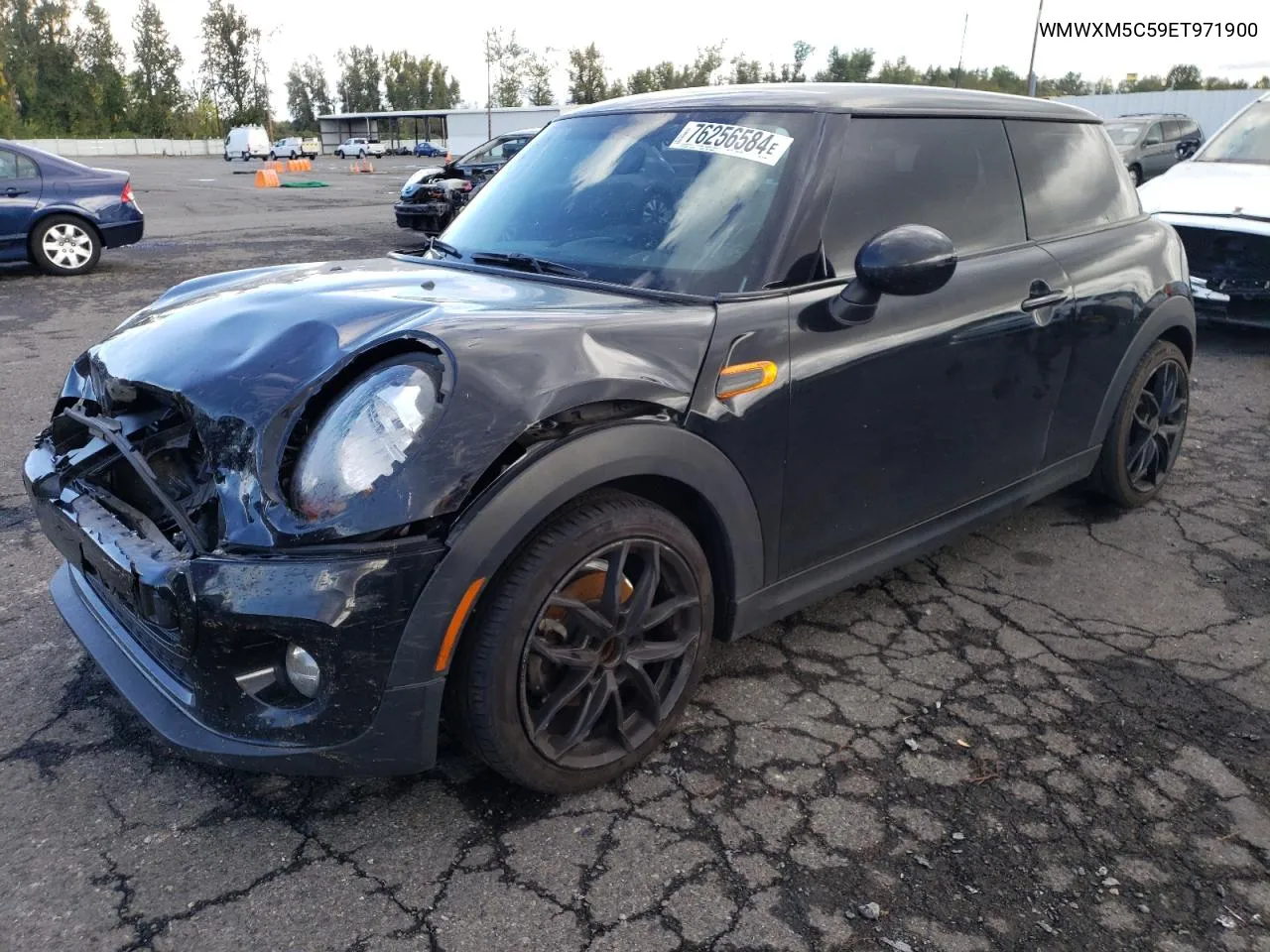 2014 Mini Cooper VIN: WMWXM5C59ET971900 Lot: 76256584