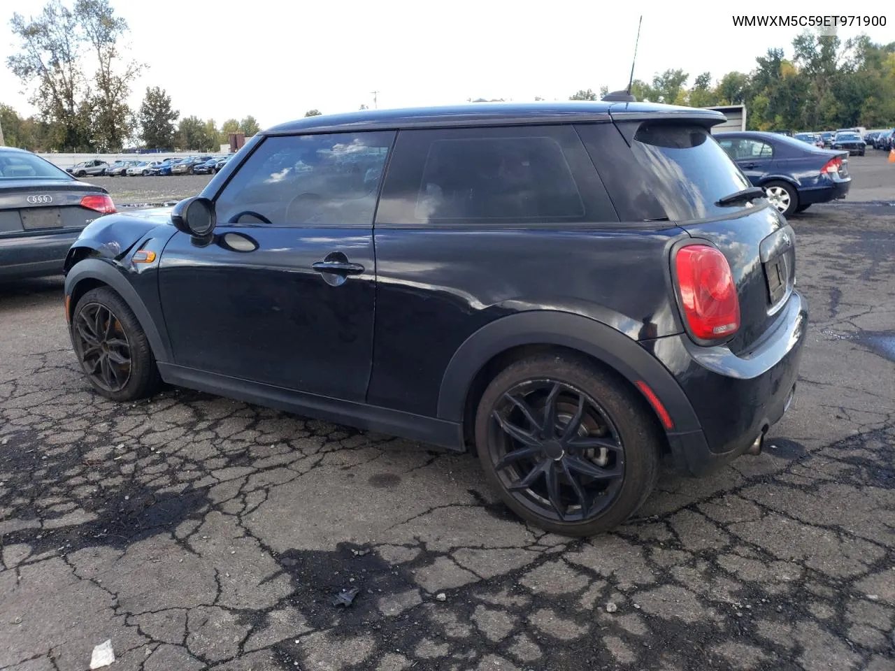 2014 Mini Cooper VIN: WMWXM5C59ET971900 Lot: 76256584