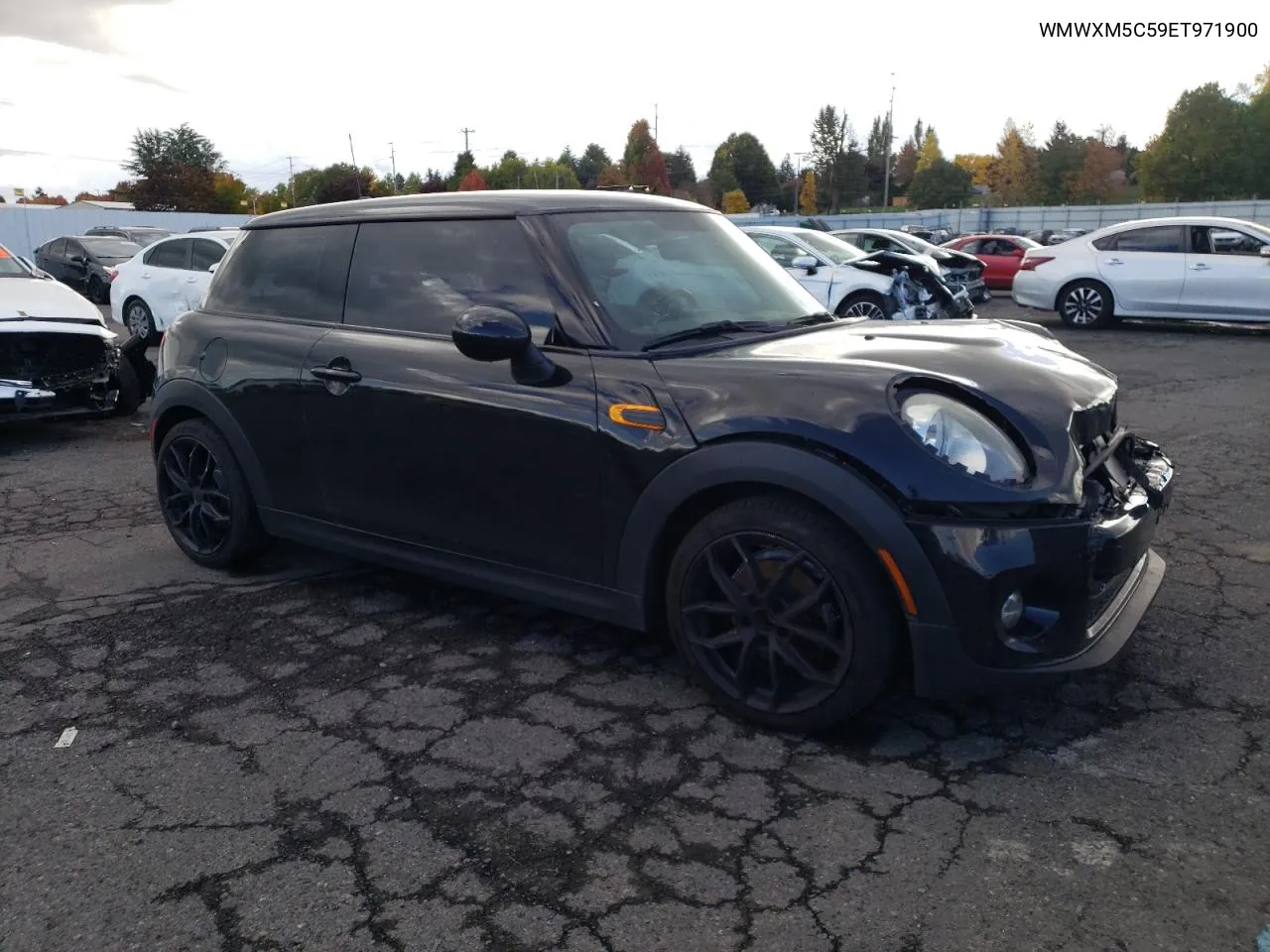 2014 Mini Cooper VIN: WMWXM5C59ET971900 Lot: 76256584