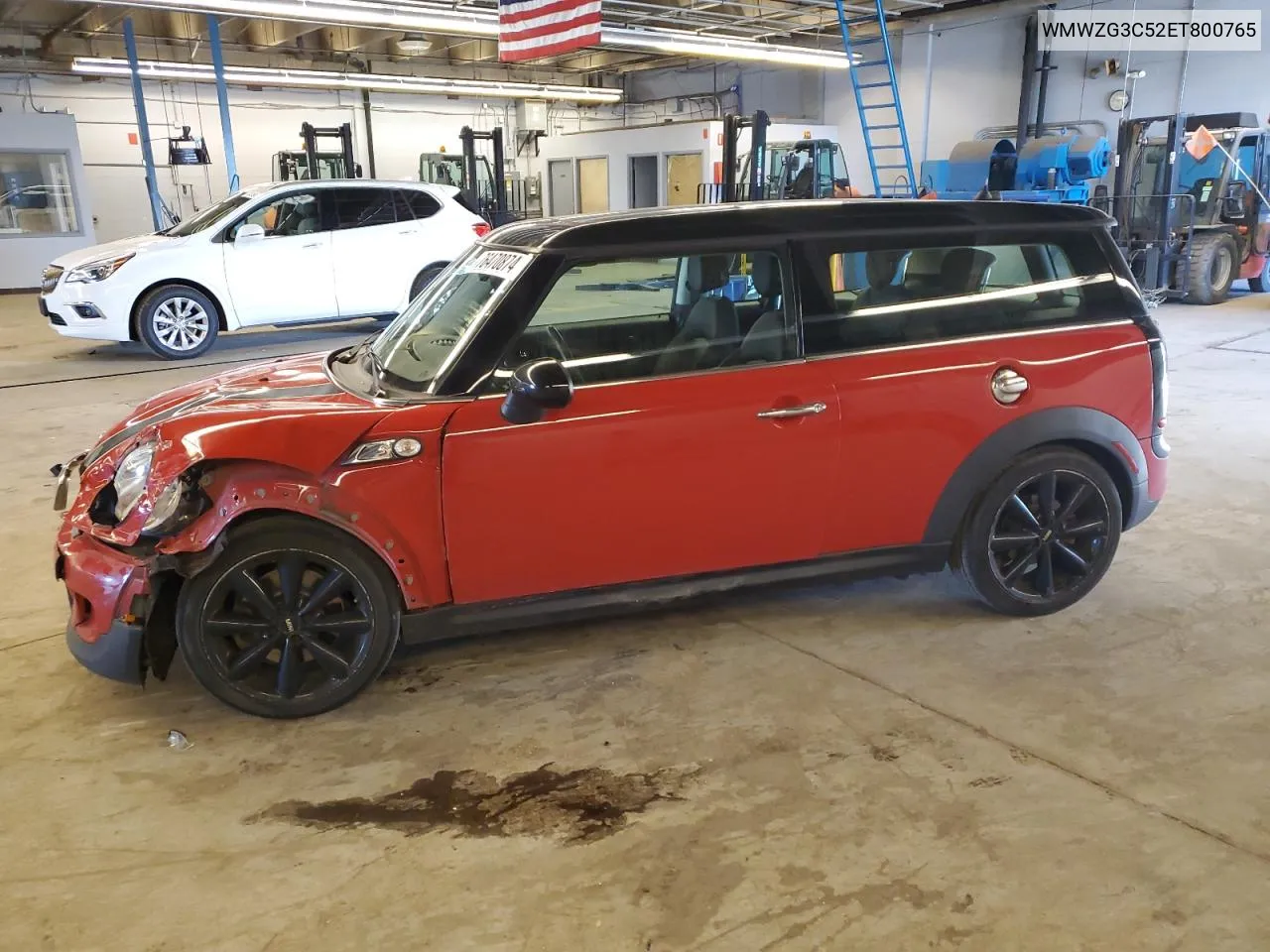 2014 Mini Cooper S Clubman VIN: WMWZG3C52ET800765 Lot: 76470874