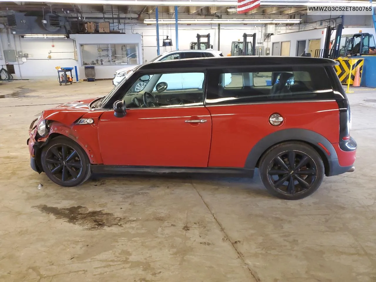 2014 Mini Cooper S Clubman VIN: WMWZG3C52ET800765 Lot: 76470874