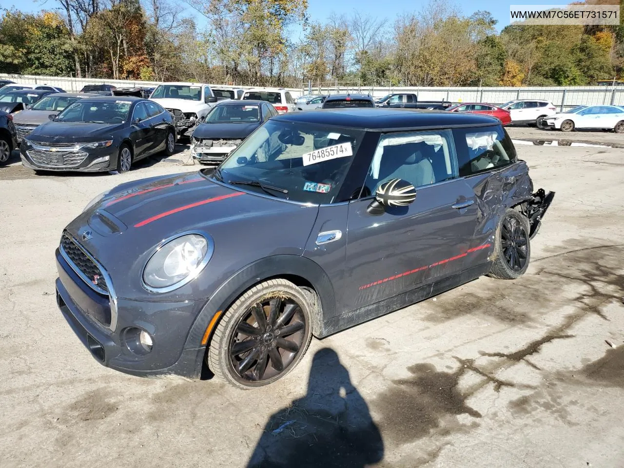 WMWXM7C56ET731571 2014 Mini Cooper S