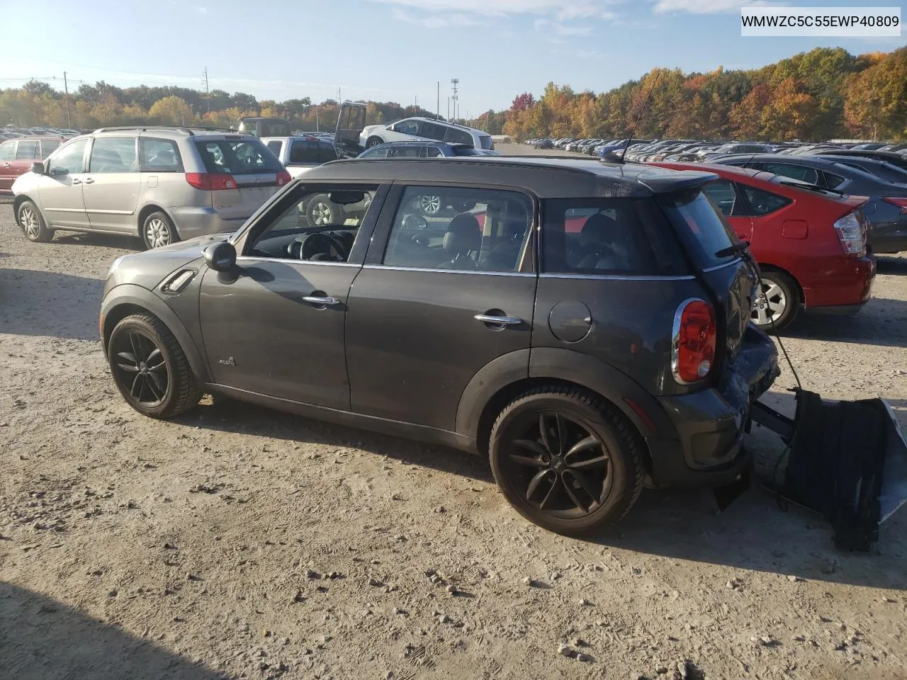 2014 Mini Cooper S Countryman VIN: WMWZC5C55EWP40809 Lot: 76550424