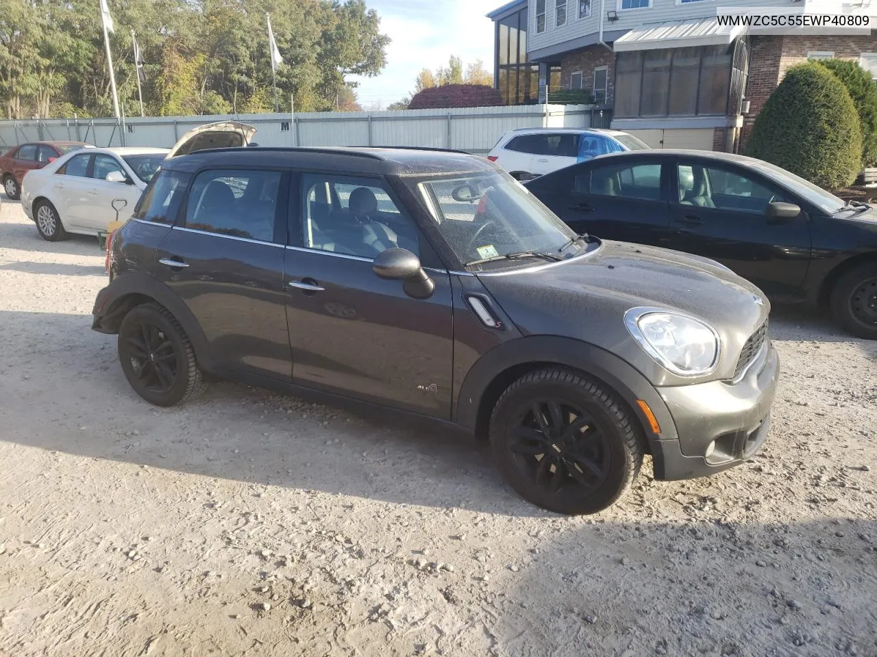 2014 Mini Cooper S Countryman VIN: WMWZC5C55EWP40809 Lot: 76550424